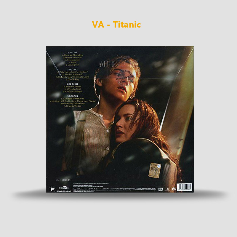 TITANIC-SOUNDTRACK (1997)-2LP+BOOKLET-صفحه گرام موسیقی فیلم تایتانیک-لیمیتد ادیشن